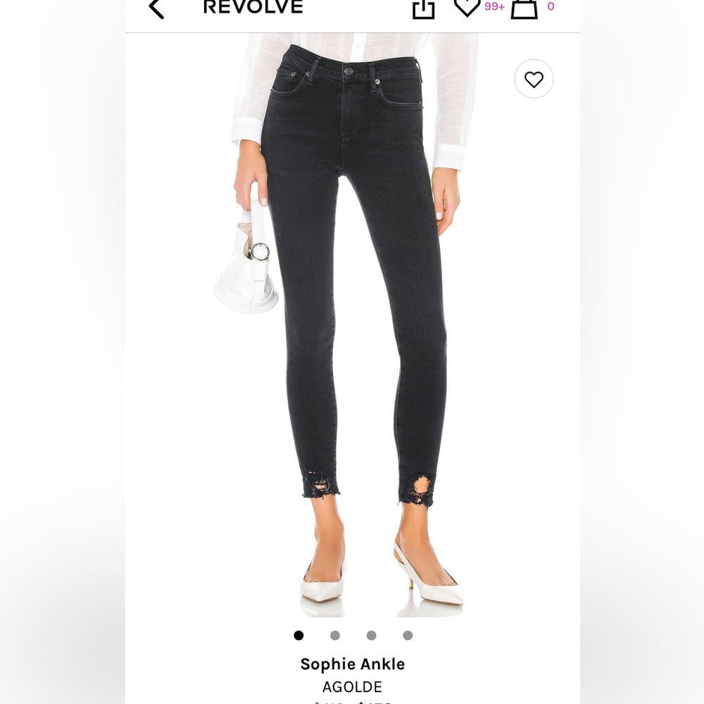 Agolde Sophie ankle jean